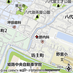 兵庫県姫路市八代686周辺の地図