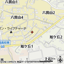 愛知県知多郡武豊町六貫山3丁目33周辺の地図