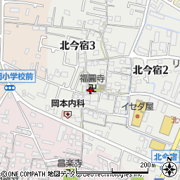 福圓寺周辺の地図