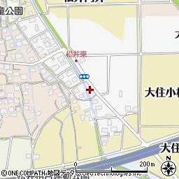 京都府京田辺市松井古松井15-2周辺の地図