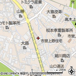 兵庫県姫路市花田町高木135周辺の地図