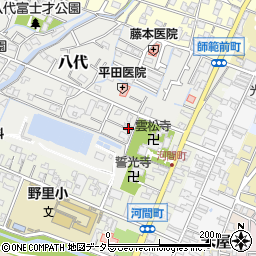 兵庫県姫路市八代712周辺の地図