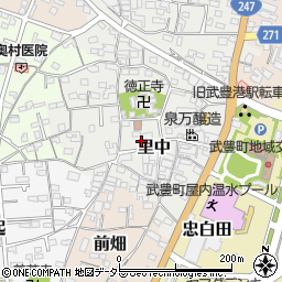 愛知県知多郡武豊町里中64周辺の地図
