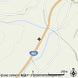 岡山県加賀郡吉備中央町湯山2337周辺の地図