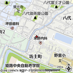 兵庫県姫路市八代686-5周辺の地図