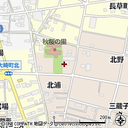ＪＡひまわり三蔵子周辺の地図