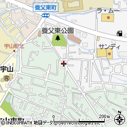 大阪府枚方市養父東町7周辺の地図