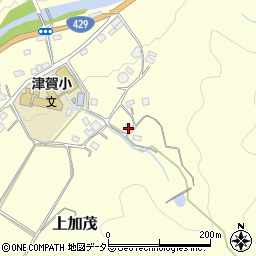 岡山県加賀郡吉備中央町上加茂2557周辺の地図