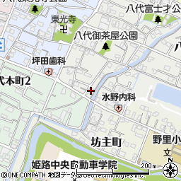 兵庫県姫路市八代375周辺の地図