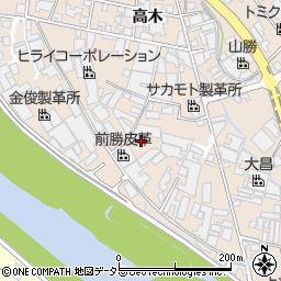 兵庫県姫路市花田町高木55周辺の地図