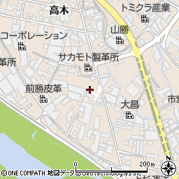 兵庫県姫路市花田町高木79周辺の地図