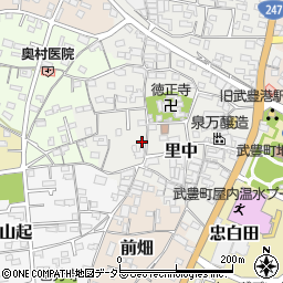 愛知県知多郡武豊町里中67周辺の地図
