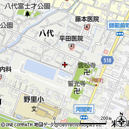 兵庫県姫路市八代713周辺の地図