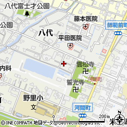 兵庫県姫路市八代713周辺の地図