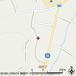 岡山県加賀郡吉備中央町上竹2676周辺の地図