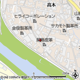 兵庫県姫路市花田町高木41周辺の地図
