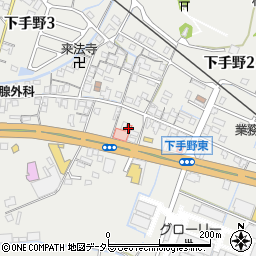 兵庫県姫路市下手野2丁目4周辺の地図