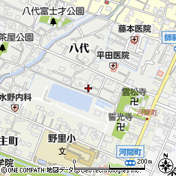 兵庫県姫路市八代744-6周辺の地図