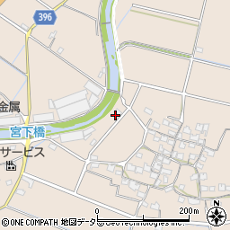 兵庫県姫路市飾東町塩崎282-3周辺の地図