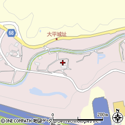 静岡県浜松市浜名区大平90周辺の地図