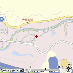 静岡県浜松市浜名区大平83周辺の地図