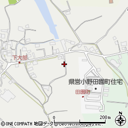 兵庫県小野市下大部町816周辺の地図