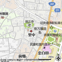 愛知県知多郡武豊町里中74周辺の地図