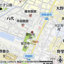 兵庫県姫路市八代718周辺の地図
