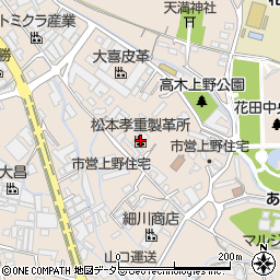 兵庫県姫路市花田町高木290周辺の地図