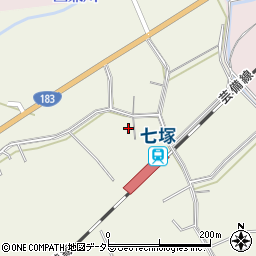 広島県庄原市七塚町128周辺の地図
