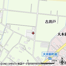愛知県豊川市篠田町石橋周辺の地図