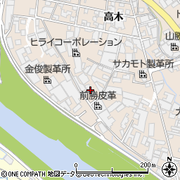 兵庫県姫路市花田町高木40周辺の地図