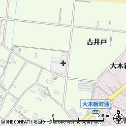 愛知県豊川市篠田町（石橋）周辺の地図