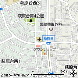 萩原壱番館周辺の地図
