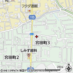 グローバルヴィレッジインターナショナルプレスクール高槻茨木校周辺の地図