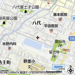 兵庫県姫路市八代745-1周辺の地図