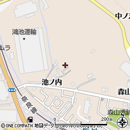 京都府城陽市富野中ノ芝周辺の地図
