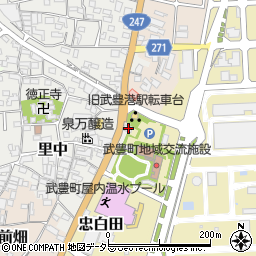 愛知県知多郡武豊町里中28-1周辺の地図