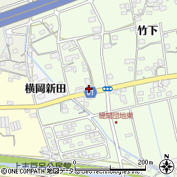 静岡県島田市竹下154周辺の地図