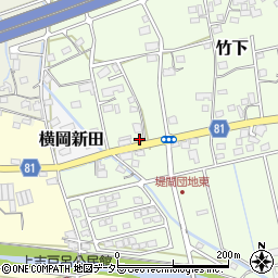 静岡県島田市竹下154-2周辺の地図