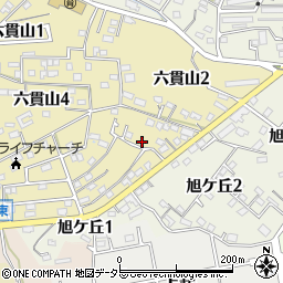 愛知県知多郡武豊町六貫山3丁目91周辺の地図