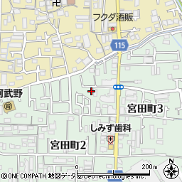 那須輝彦行政書士事務所周辺の地図