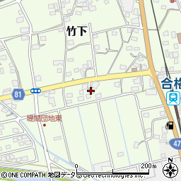 静岡県島田市竹下366周辺の地図