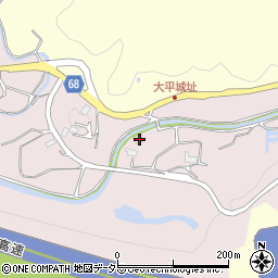 静岡県浜松市浜名区大平120周辺の地図