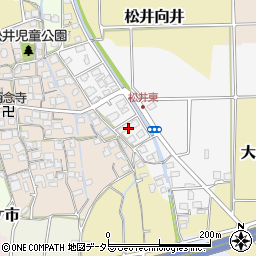 京都府京田辺市松井古松井82周辺の地図