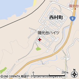 島根県浜田市西村町1433-74周辺の地図