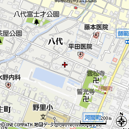 兵庫県姫路市八代744周辺の地図
