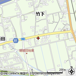 静岡県島田市竹下362周辺の地図