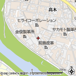 兵庫県姫路市花田町高木39周辺の地図