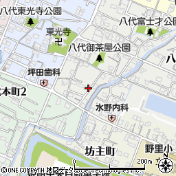 兵庫県姫路市八代383周辺の地図
